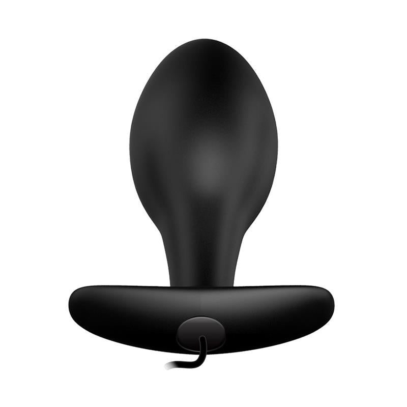 Anal Plug Black Anchor with Remote Control - UABDSM