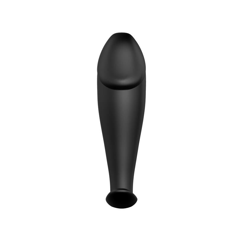 Anal Plug Black with Remote Control - UABDSM