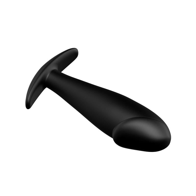 Anal Plug Black with Remote Control - UABDSM