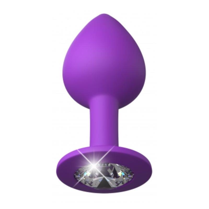 Anal Plug with Gem Size Medium - UABDSM