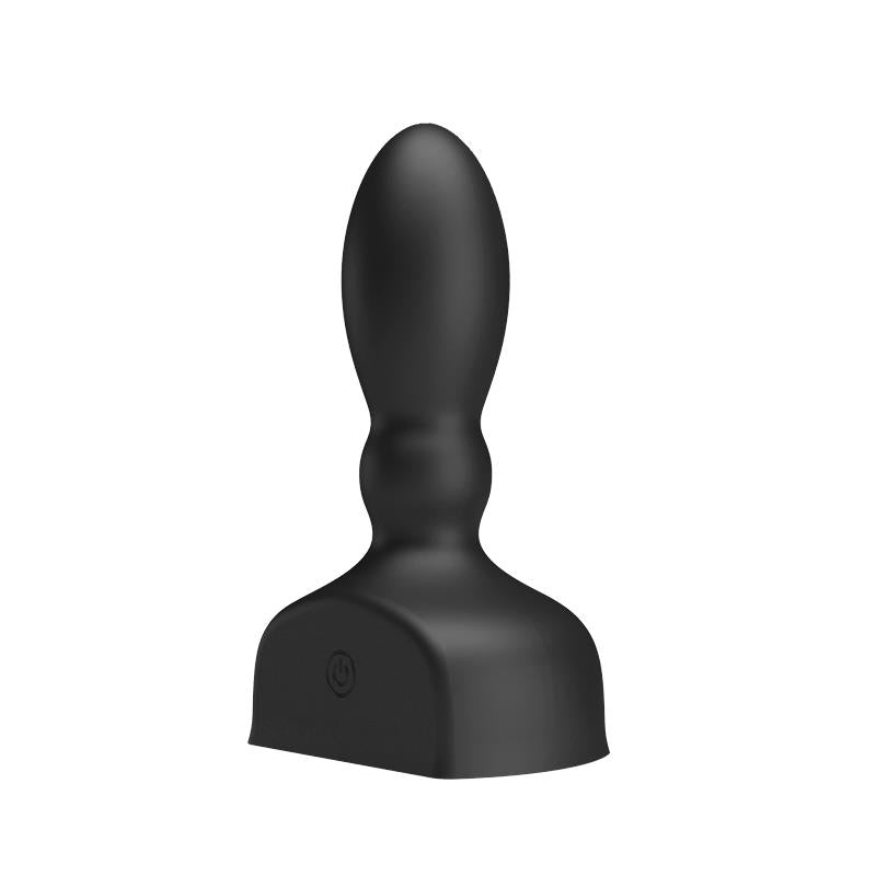 Anal Stimulator Harriet Inflatable USB Silicone Black - UABDSM