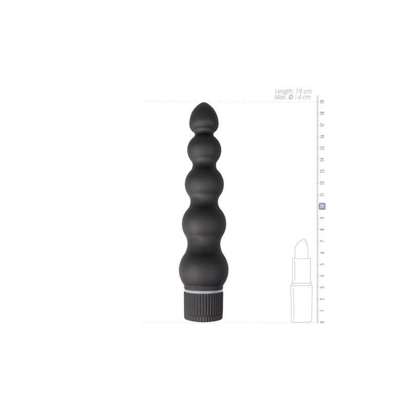 Anal Vibe Black Magic 15 cm Black - UABDSM