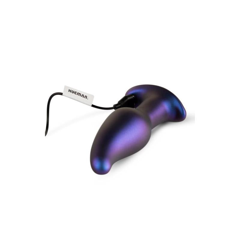 Asteroid Rimming Butt Plug with Remote Control Curved Tip USB - UABDSM