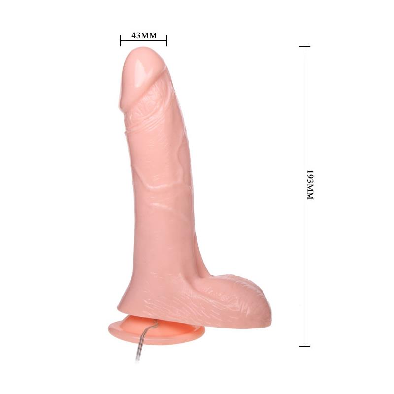 Baile Dildo with Pump Flesh - UABDSM