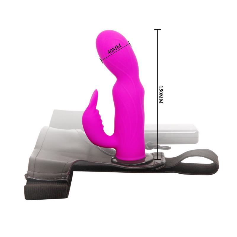 Baile Strap-on Dildo Purple 15 cm - UABDSM