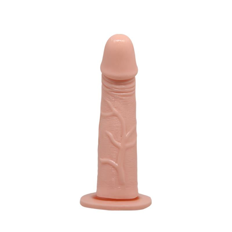 Baile Strap-on with Vibrating Dildo Flesh 15 cm - UABDSM