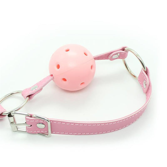 Ball Gag Breathable Asjustable Ball 45 cm Pink - UABDSM