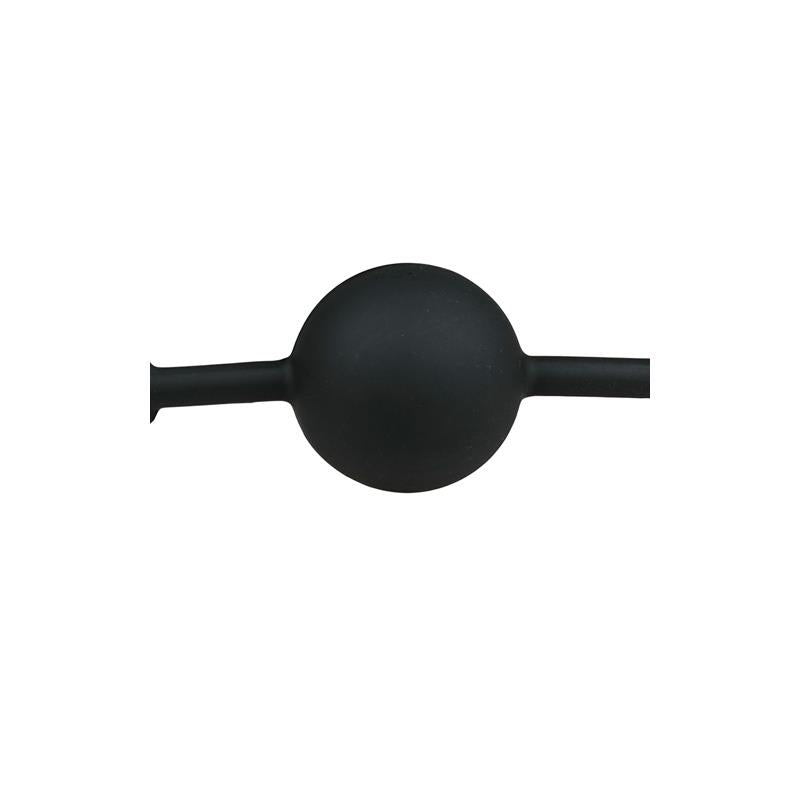 Ball Gag  Silicone Black - UABDSM