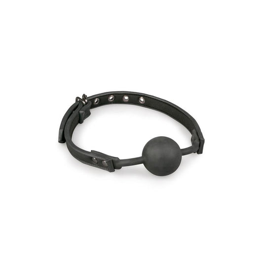 Ball Gag  Silicone Black - UABDSM