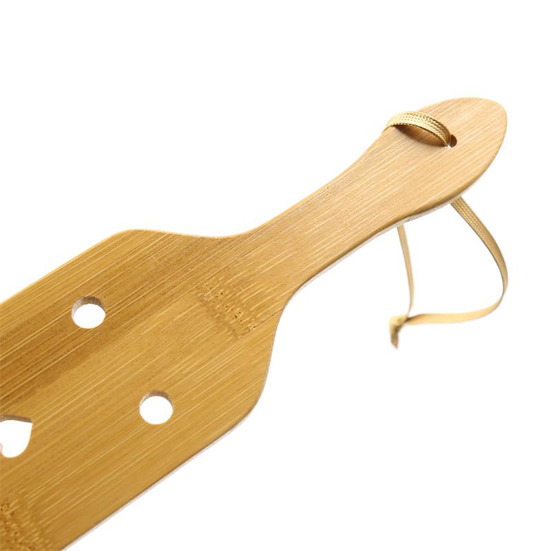 Bamboo Paddle with Hearts 33 cm - UABDSM