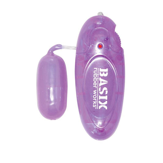 Basix Rubber Works Jelly Egg - Colour Purple - UABDSM