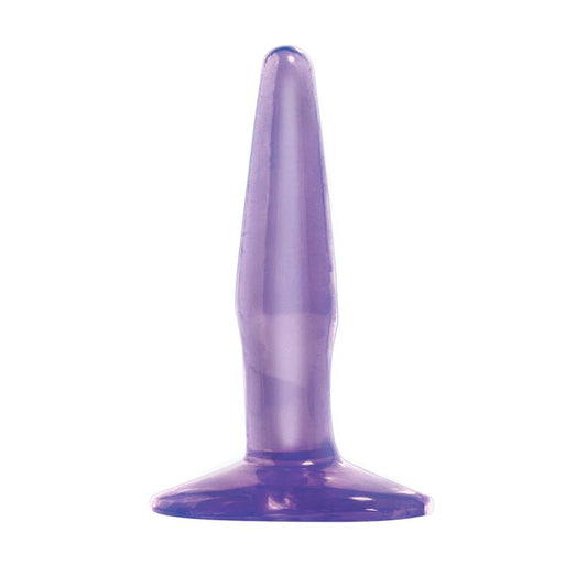 Basix Rubber Works  Mini Butt Plug - Colour Purple - UABDSM
