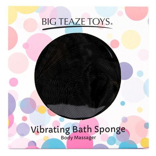 Bath Sponge Vibrating Black - UABDSM