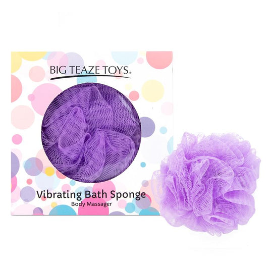 Bath Sponge Vibrating Purple - UABDSM