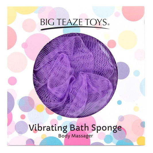 Bath Sponge Vibrating Purple - UABDSM