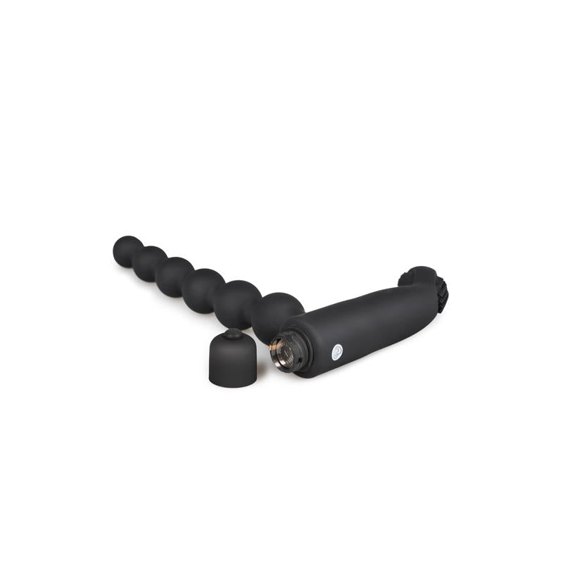 Beaded Buddy Anal Vibrator - Black - UABDSM