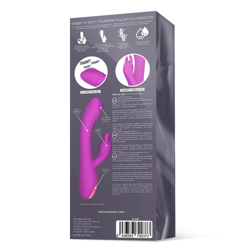 Beat3 Vibe G-Spot Thumping Pulsation 3 Motors - UABDSM