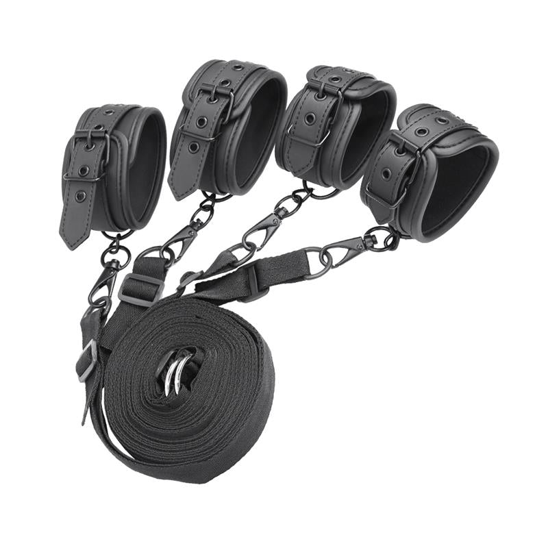 Bed Restraints Set Vegan Leather - UABDSM