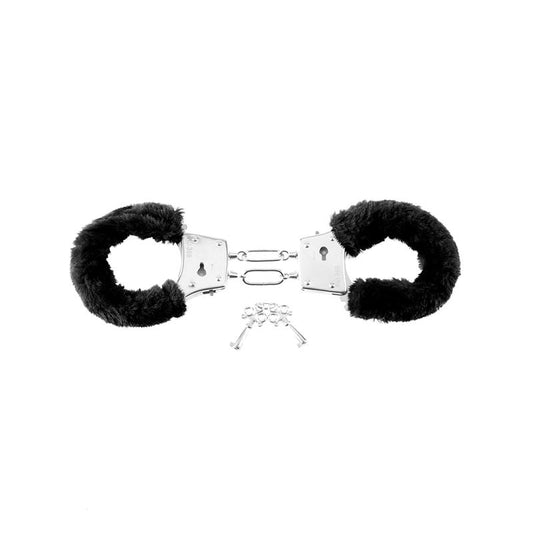 Beginners Furry Cuffs Black - UABDSM