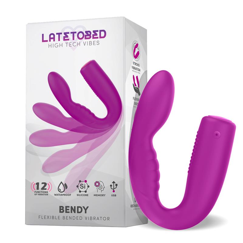 Bendy Flexible Vibe USB Waterproof Silicone - UABDSM