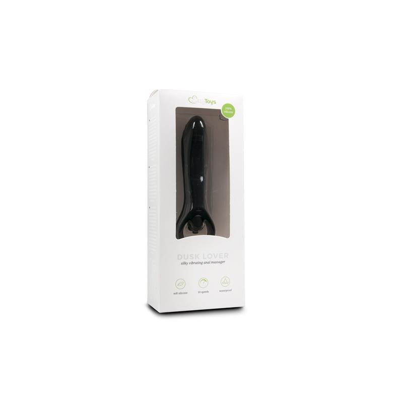 Anal Vibrator Silicone Black - UABDSM