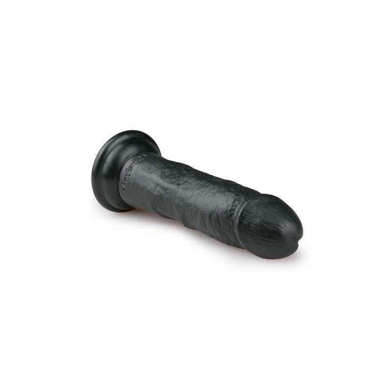 Black Realistic Dildo  - 15.5 cm - UABDSM