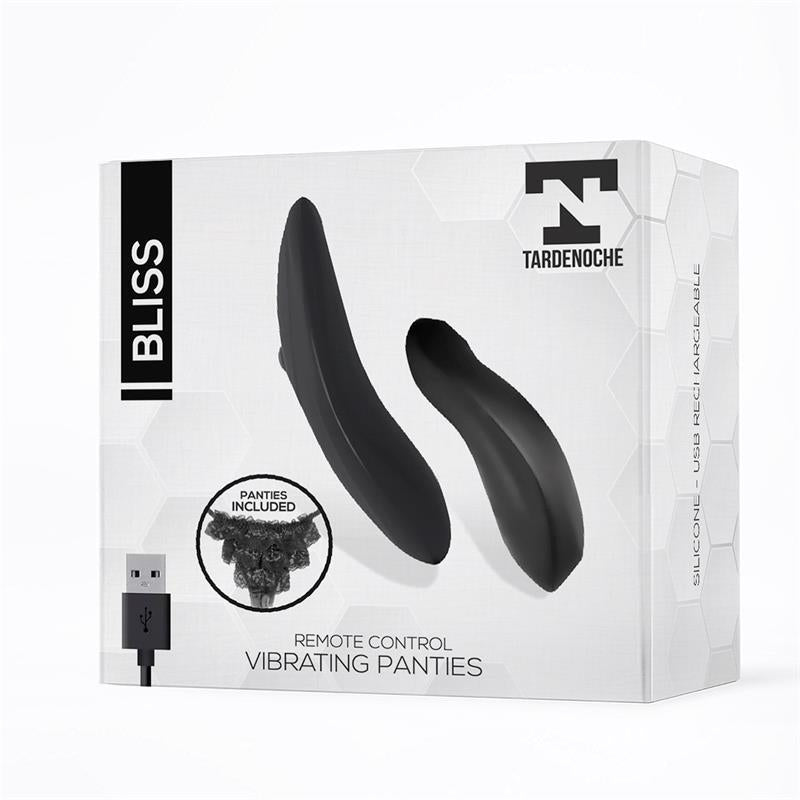 Bliss Vibrating Panties USB Remote Control USB Silicone - UABDSM