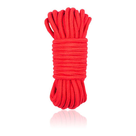 Bondage Cotton Rope 10 Meter Red - UABDSM