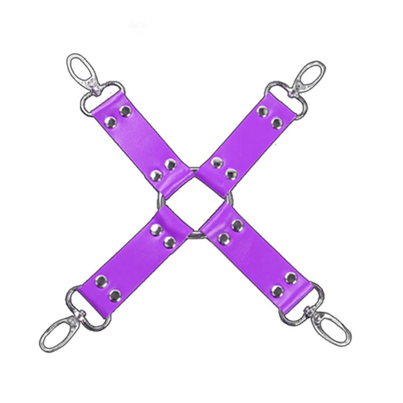 Bondage Set 10 Pieces Purple - UABDSM