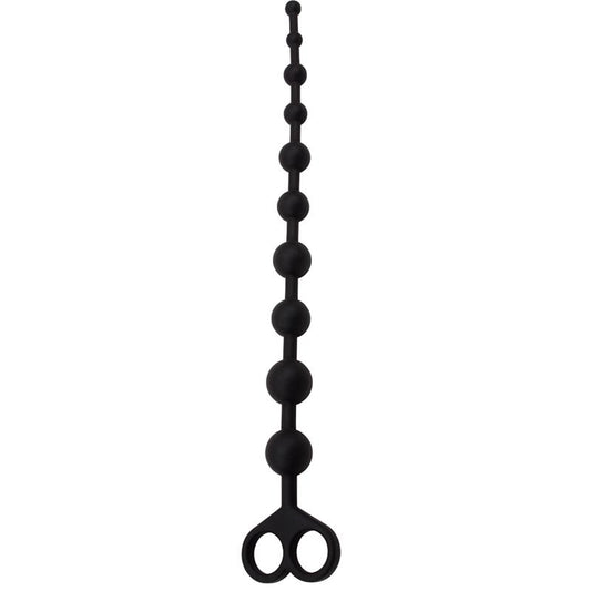 Boyfriend Beads 30.8 x 2.4 cm Silicone Black - UABDSM