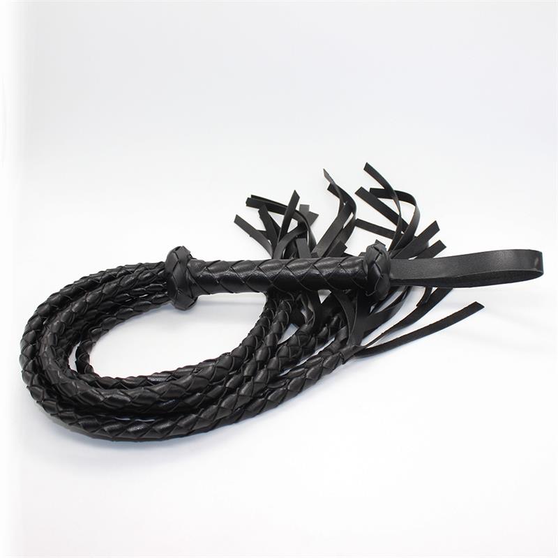 Braided Flogger 75 cm Black - UABDSM