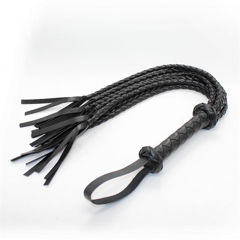 Braided Flogger 75 cm Black - UABDSM