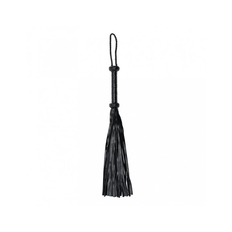 Braided Flogger Leather Black - UABDSM