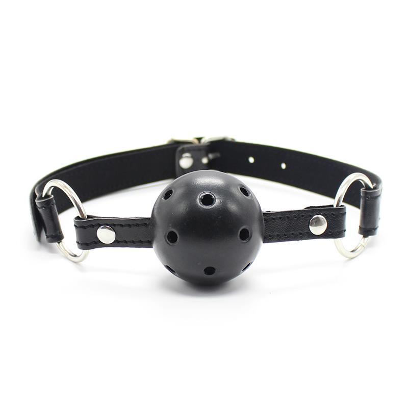 Breathable Ball Gag 45 cm Black - UABDSM