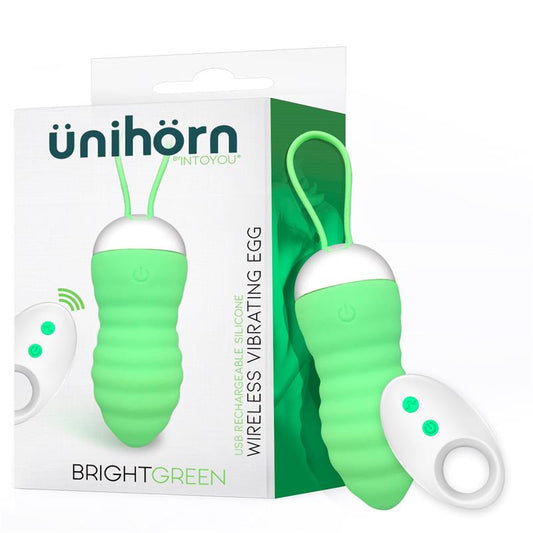 Brightgreen Vibrating Egg Remote Control USB Silicone - UABDSM
