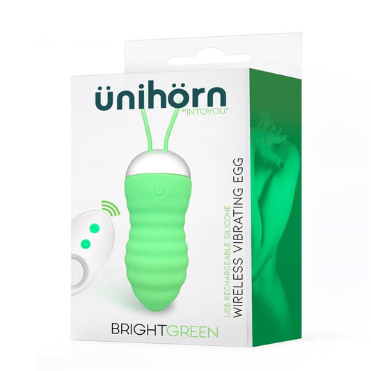 Brightgreen Vibrating Egg Remote Control USB Silicone - UABDSM