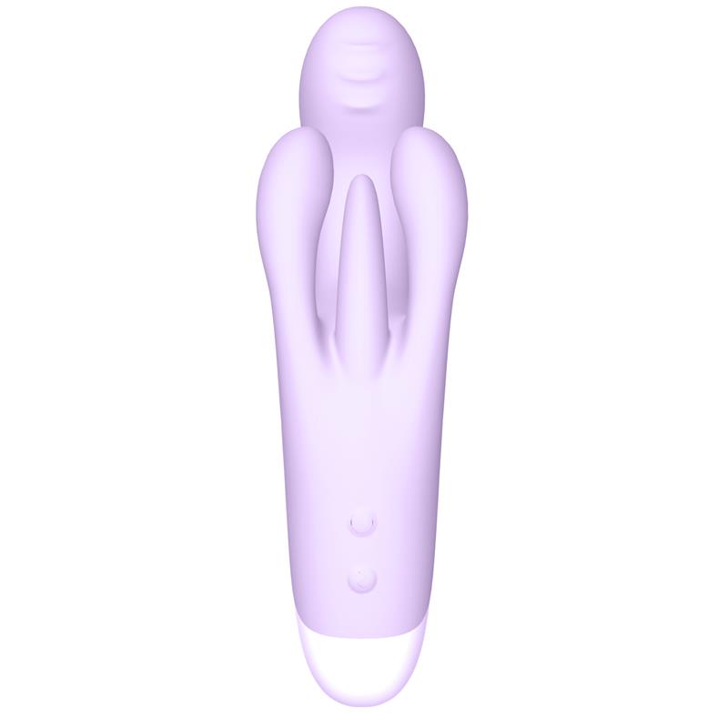 Brightlilac Vibe Triple Motor Ergonomic USB Silicone - UABDSM