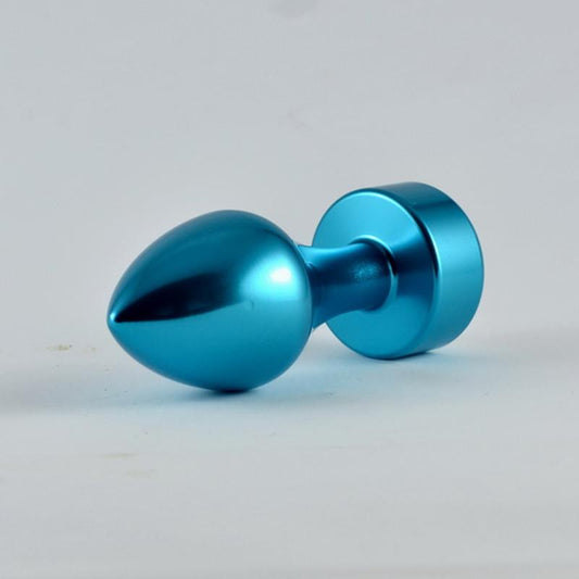 Butt Plug Blue Rosebud with Jewel - UABDSM