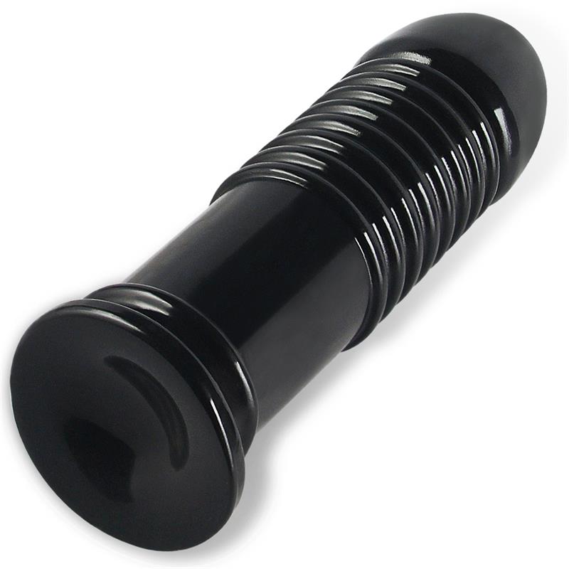 Butt Plug King Sized Anal Bumper 8 Black - UABDSM