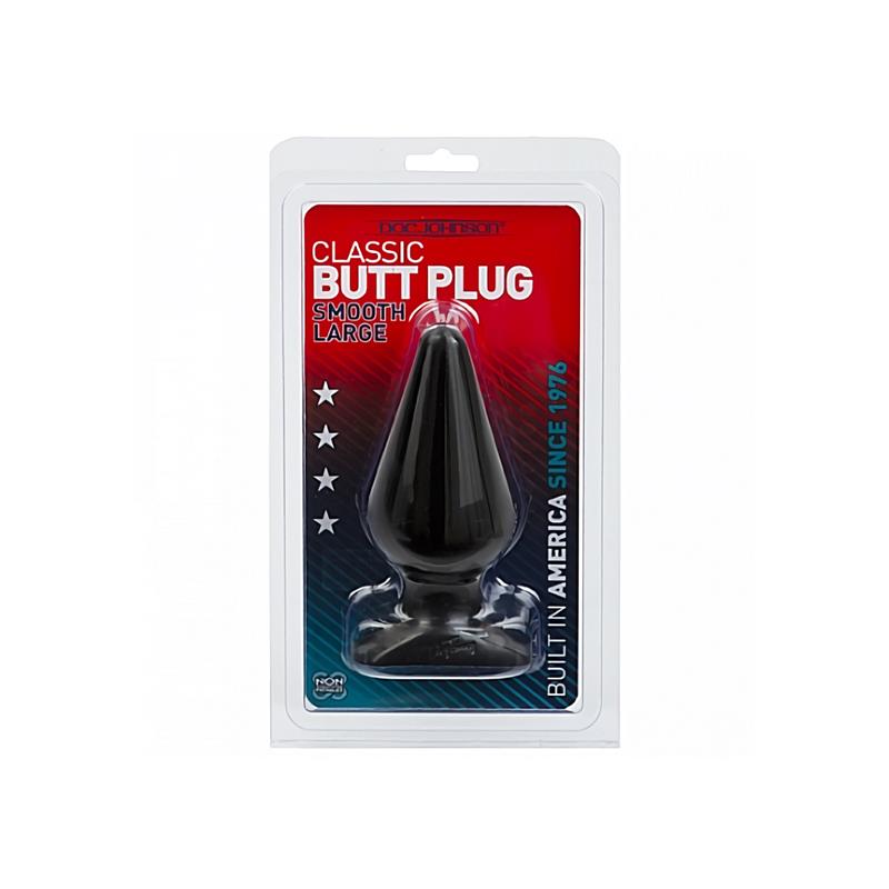 Butt Plug Large Black - UABDSM