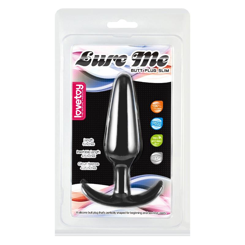Butt Plug Lure Me Size L Black - UABDSM