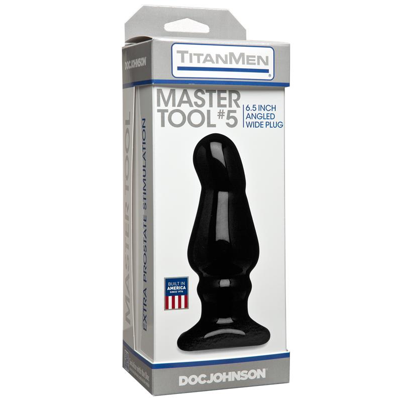 Butt Plug Master Tool 5 6 Negro - UABDSM