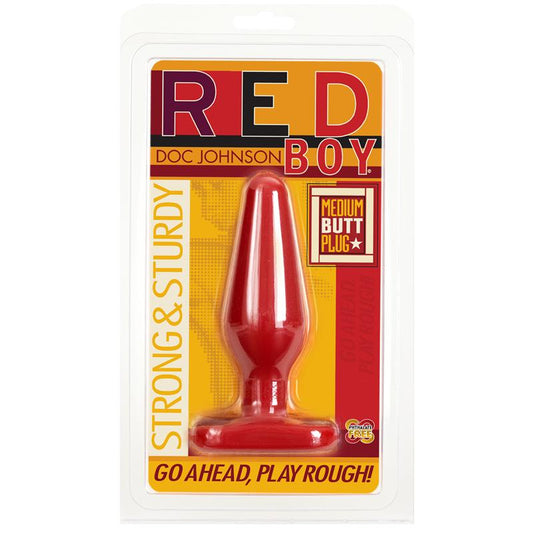 Butt Plug Red Boy Medium - UABDSM