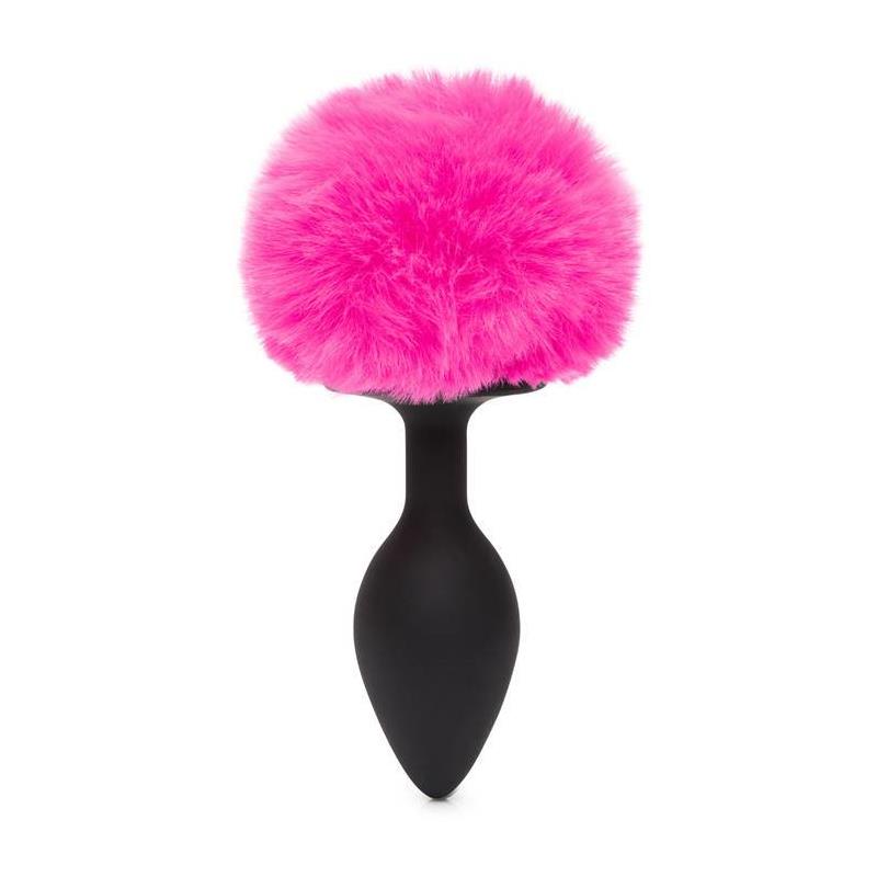 Butt Plug with Fur Tail Pink Large - UABDSM