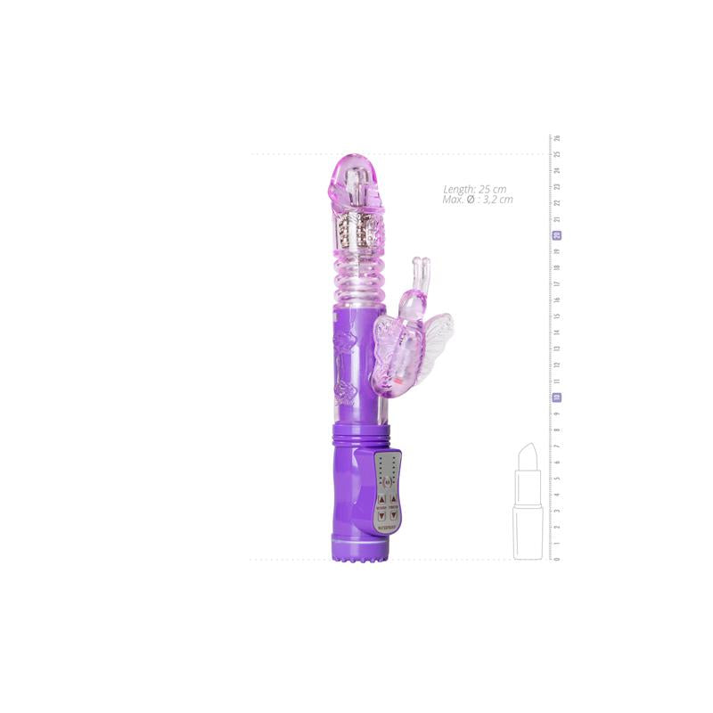 Butterfly Vibrator - Purple - UABDSM