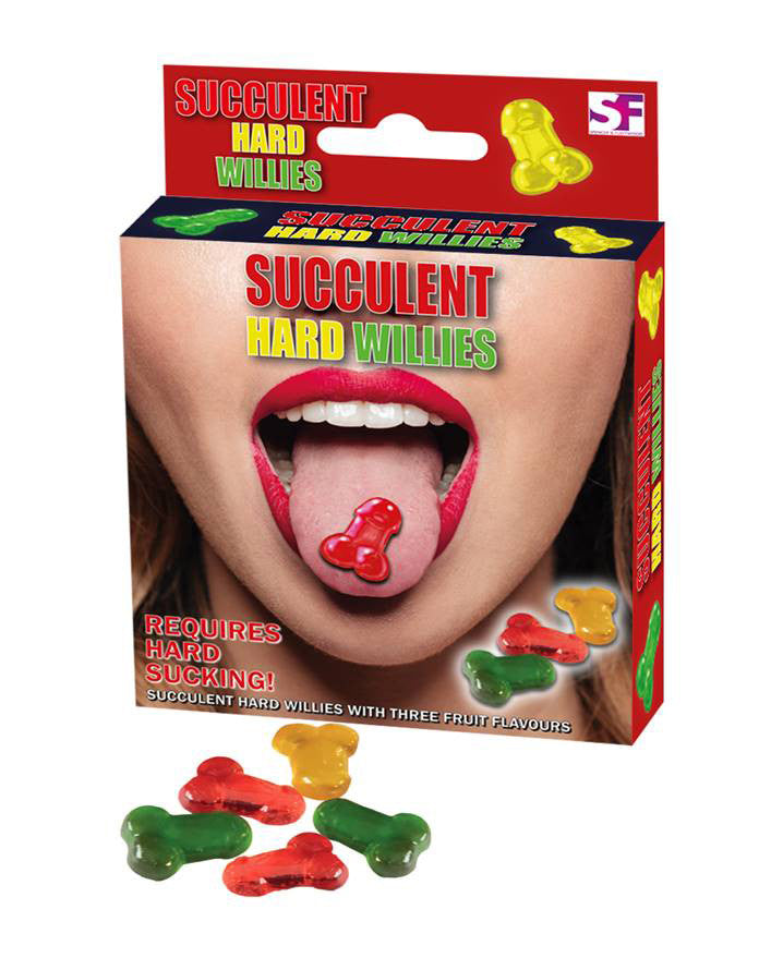 Candy Fruit Flavor Succulent Hard Willies - UABDSM