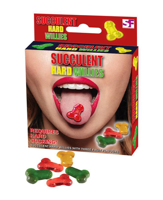 Candy Fruit Flavor Succulent Hard Willies - UABDSM