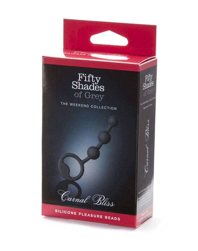 Carnal Bliss - FSoG Silicone Pleasure Beads - UABDSM