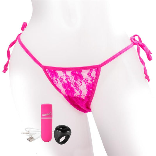 Charged  Remote Control Panty Vibe - Pink - UABDSM