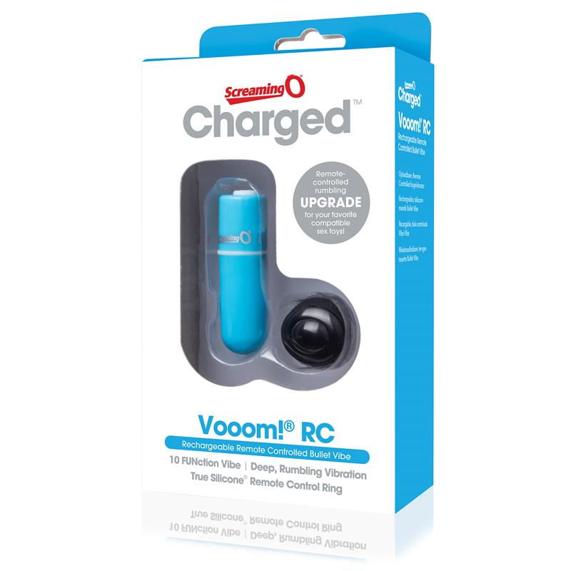 Charged Vooom Remote Control Bullet - Blue - UABDSM